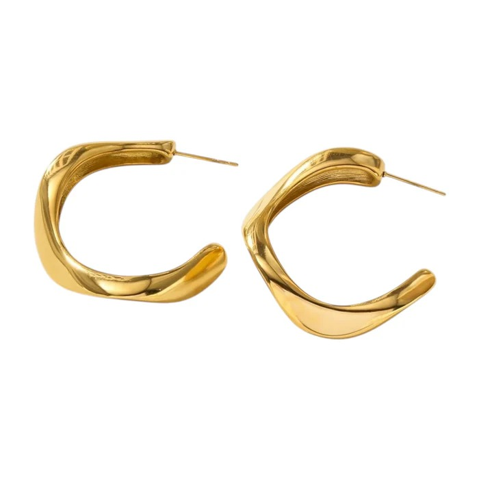 Gouden Chunky Hoops – Tijdloos met een Moderne Twist
